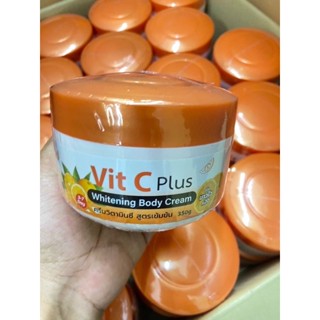 Vit C Plus Whitening Body Cream 350g. ครีมวิตามินซี สูตรเข้มข้น เร่งขาวไวx20