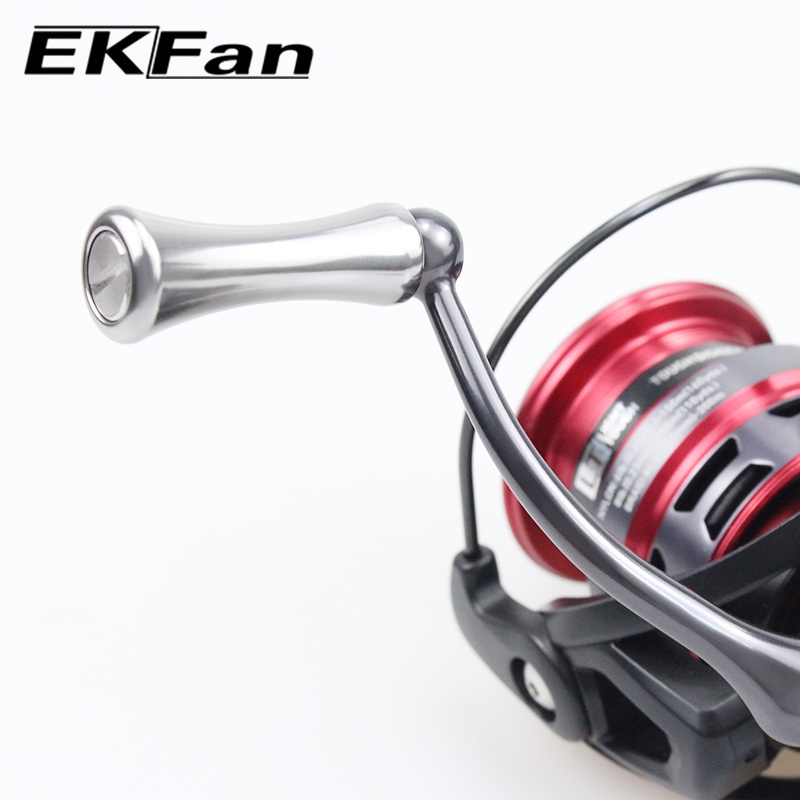 EKfan ลูกบิดแบริ่งอลูมิเนียมสำหรับวงจรปัดปลา รองรับ Abu, Daiwa, Shimano