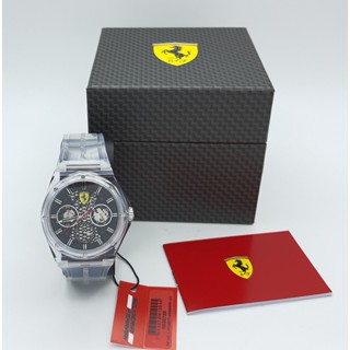 นาฬิกา FERRARI MENS 0830789 SCUDERIA ASPIRE 43 MM MULTIFUNCTION พร้อมกล่อง (ใหม่)