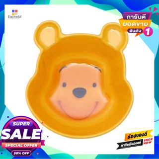 Bowl ถ้วยเมลามีทรงกลม Flowerware รุ่น หมีพูห์ B6225-3.5 ขนาด 3.5 นิ้ว สีเหลืองmelamine Bowl Flowerware Winnie The Pooh B