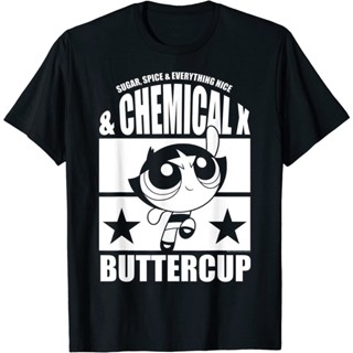 Childrens T-Shirts CN The Powerpuff Girls Chemical X Buttercup T-Shirt Childrens Clothes Fashion Baby Fashion Kid_05