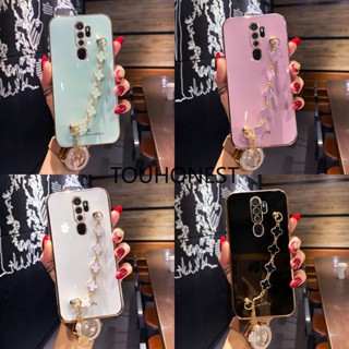 เคส Oppo A5 2020 เคส Oppo A5S เคส Oppo A8 เคส Oppo A7 เคส Oppo A11K Case Oppo A12 Case Oppo A31 Case Oppo A52 Case Oppo A72 Case Oppo A92 Case Oppo F11 Pro Case Oppo A9 2020 Soft Cute Clover Grass Pendant Phone Case โทรศัพท์มือถือ แบบนิ่ม