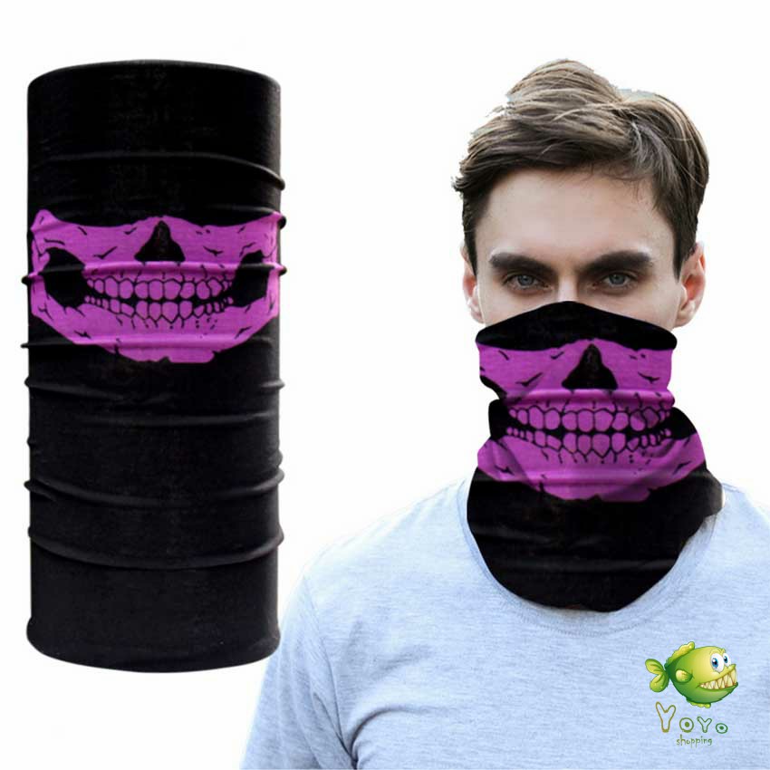 YOYO ผ้าบัฟกันฝุ่น โพกหัว ผ้าปิดหน้า กันแดด เลือกลายได้ แดด UV  Magic turban - รูปที่ 5