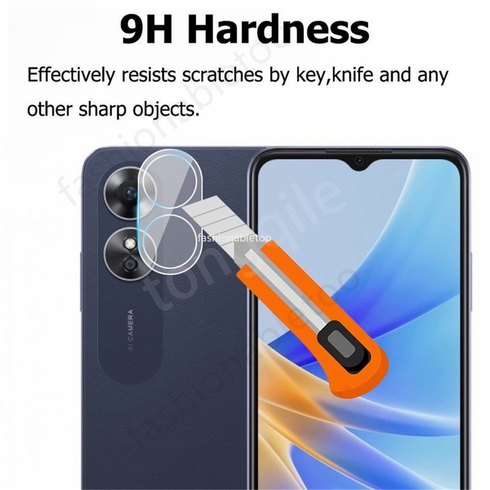 ฟิล์มเลนส์กล้อง OPPO A17 ฟิล์มกระจกเลนส์กล้อง ฟิล์มกันรอย  ฟิล์มกันกระแทก ฟิล์มกระจกกันรอย ส่งจากไทย