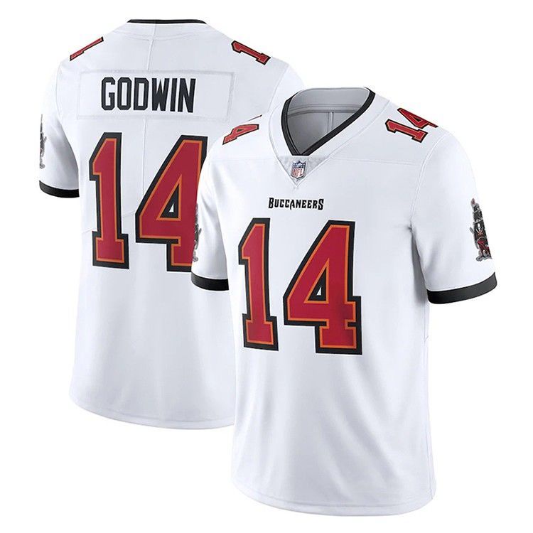 Rugby NFL Tampa Bay Pirates Tampa Bay Buccaneers Rugby Jersey 14 Chris Godwin Jersey