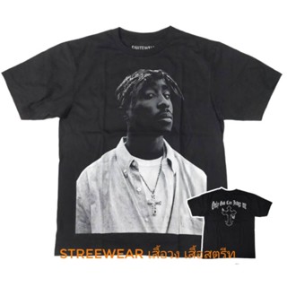 เสื้อยืด 2pac tupac shakur hiphop t-shirts