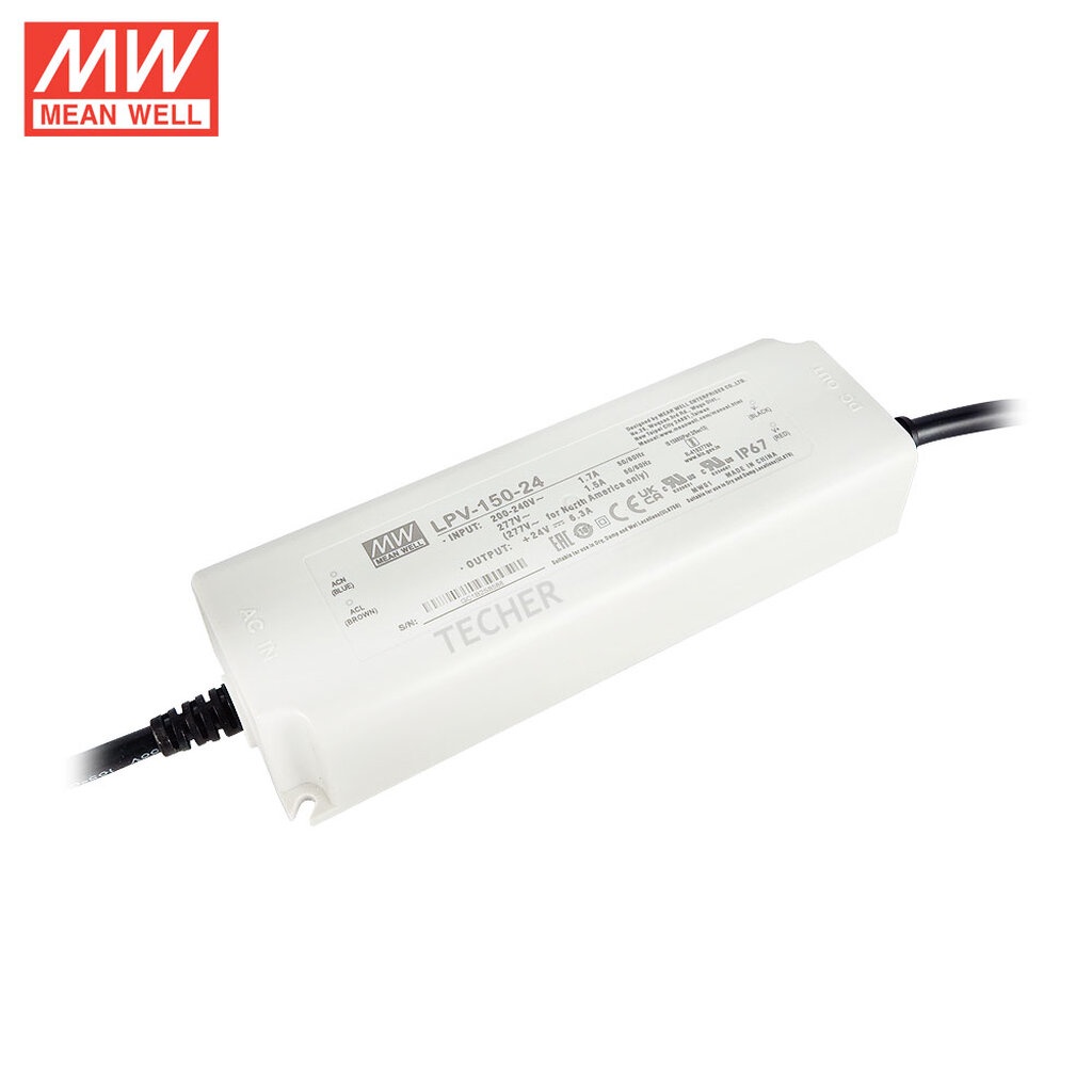 MEAN WELL LPV-150-24 Constant Voltage LED Driver 24V 6.3A 150W IP67