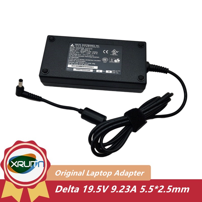 Delta 19.5V 9.23A 5.5*2.5 ของแท้ ADP-180TB F RC30-02700200 180W แล็ปท็อป AC Adapter Charger สําหรับ 