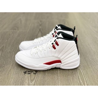 Cxgz Air Jordan 12 Retro Twist All White Metal Red Men CT8013-106