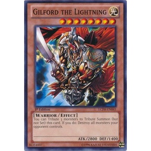 การ์ด Yugioh - TCG - Gilford the Lightning / LCJW-EN041