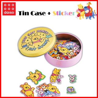 [DAISO Korea] เคสดีบุก ลาย Disney Winnie the Pooh พร้อมสติกเกอร์ (50 แผ่น) 1041372