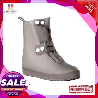 SILICONE ซิลิโคนคลุมรองเท้า ข้อสูง DEXZON เบอร์ 44-45 สีดำSILICONE SHOE COVERS DEXZON HIGH-TOP SIZE 44-45 BLACK