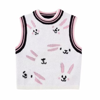 [𝗣𝗥𝗘-𝗢𝗥𝗗𝗘𝗥]🐰Rabbit crop top เสื้อครอปไหมพรม