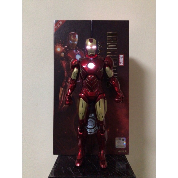 [LED version] Ironman Mk4 ZD toys action figure 1/10 Iron man mark4