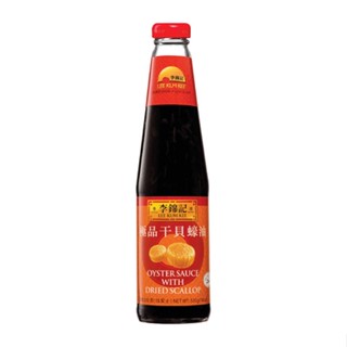 Lee Kum Kee Oyster Sauce with Dried Scallop ลีกุมกี่ ซอสหอยนางรมกับหอยเชลล์ เกรดพรีเมี่ยม 510g