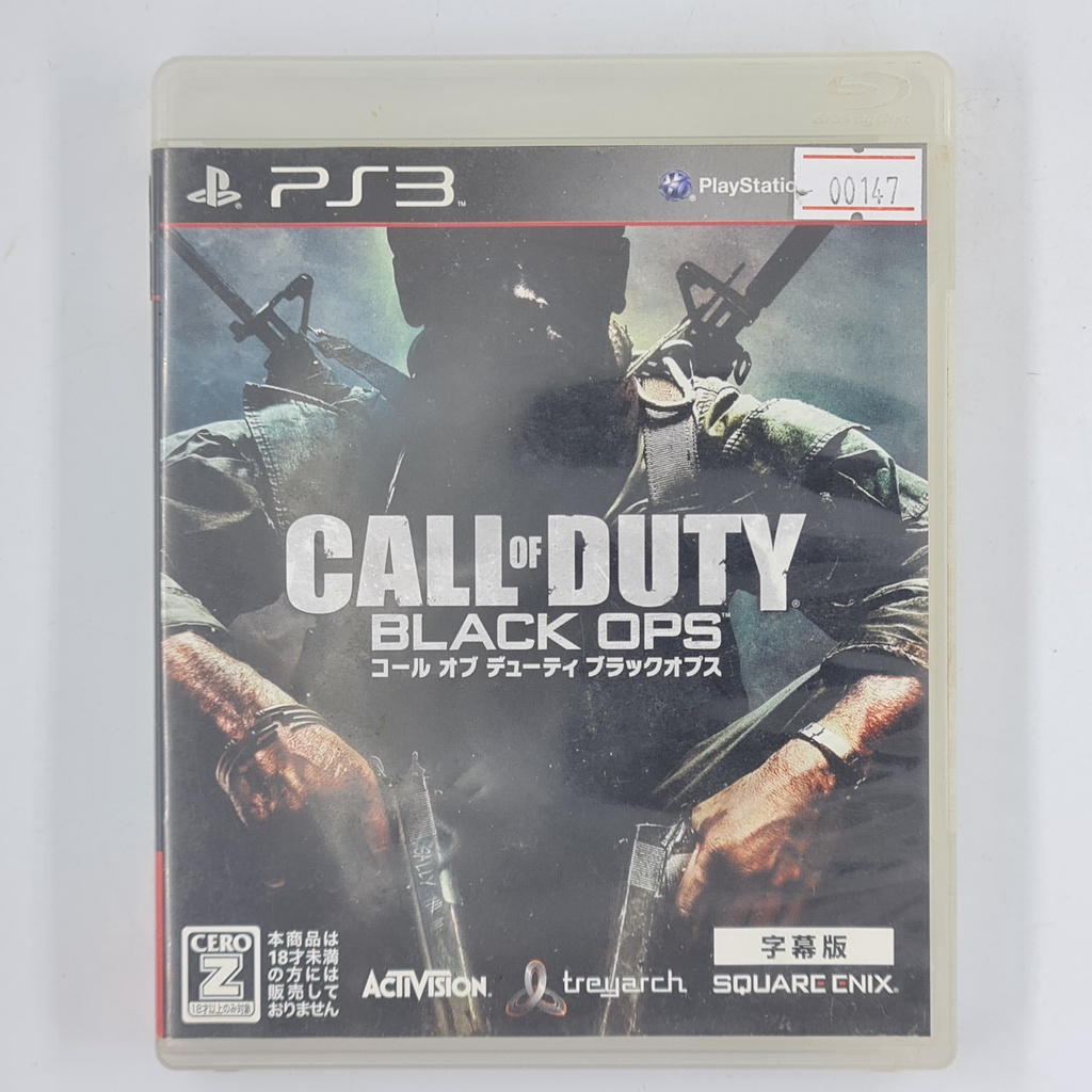 [00147] Call of Duty : Black Ops (JP)(PS3)(USED) แผ่นเกมแท้ มือสอง !!