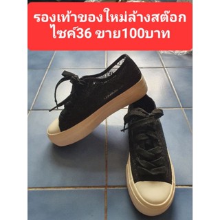 รองเท้าของใหม่ล้างสต๊อกไซค์36 ขาย100บาท