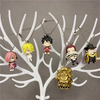 □Bandai One Piece Gacha จี้เกาะเค้กป้า Charlotte Luffy Katakuri Reiju Charm