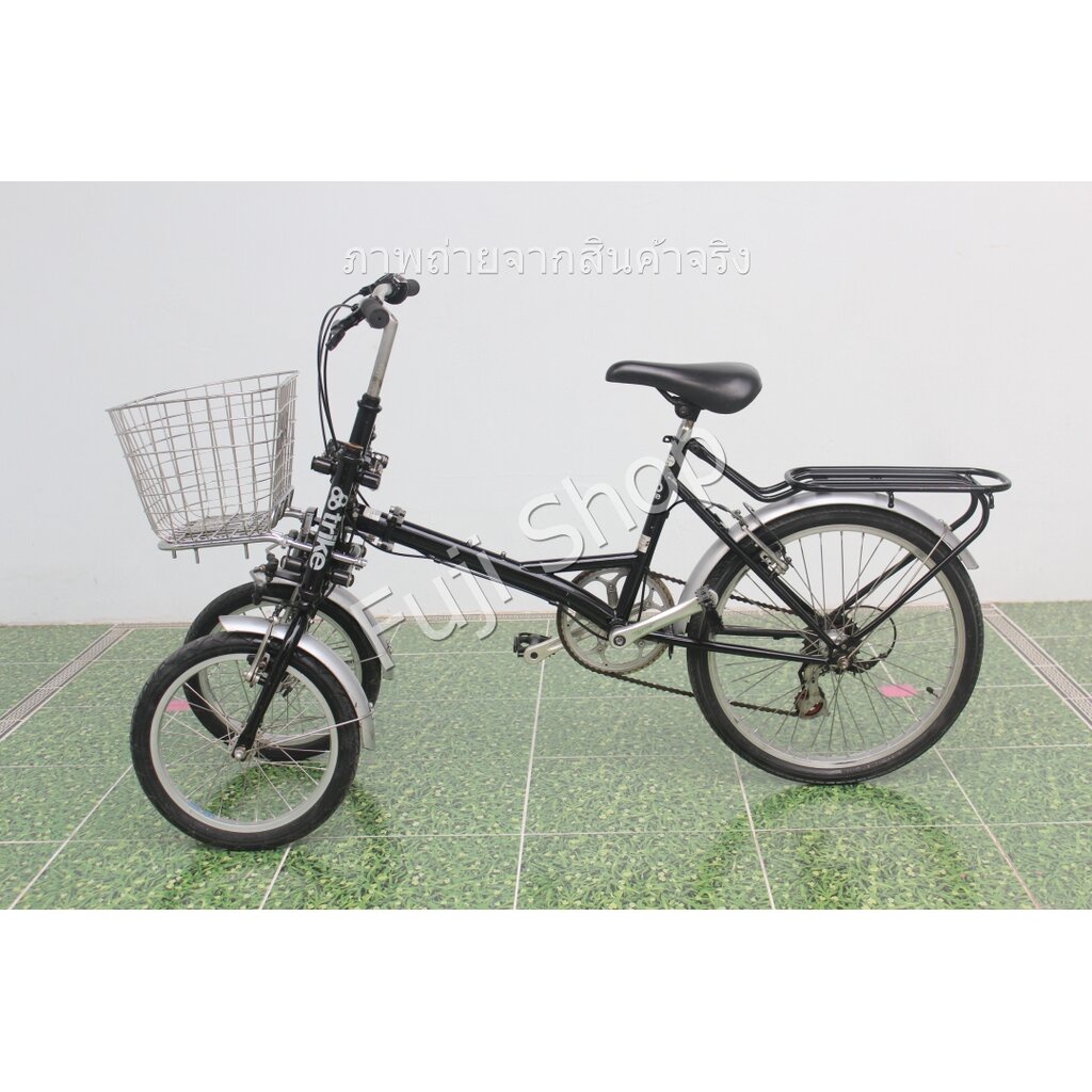 จักรยานสามล้อญี่ปุ่น - ล้อ 16 / 22 นิ้ว - มีเกียร์ - Trike - สีดำ [จักรยานมือสอง]