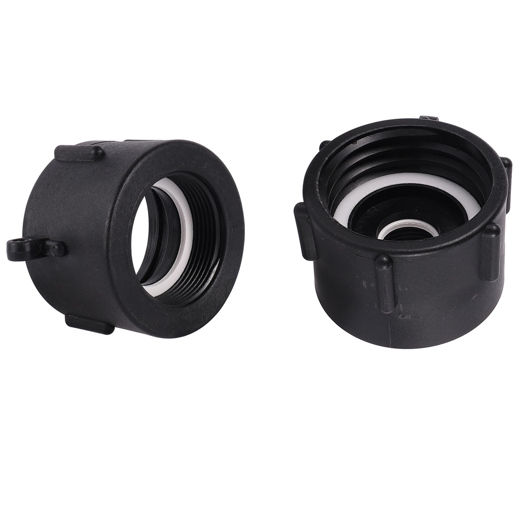 S60 ด้ายหยาบ IBC อะแดปเตอร์ถัง 1 "1.5 "2" BSP ด้าย Fine ตัน Barrel Fitting สวนน้ํา Connector อุปกรณ์เสริมถัง
