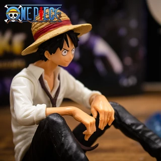 โมเดลฟิกเกอร์ PVC รูปปั้นอนิเมะวันพีช Luffy ขนาด 12 ซม. เหมาะกับของขวัญวันเกิด ของเล่นสําหรับเด็ก