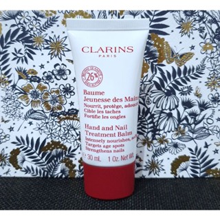 ครีมบำรุงมือและเล็บ สูตรเข้มข้น แท้💯%Clarins Hand and Nail Treatment Balm 30ml. มีฉลากไทย