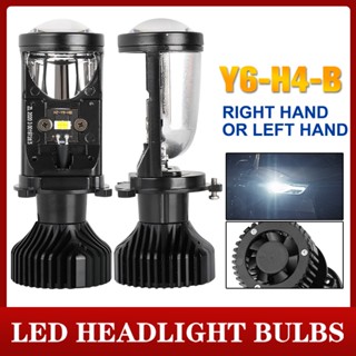 หลอดไฟหน้ารถยนต์ LED H4 H4 12V 20000LM 5500K 100W CSP Chips Y6