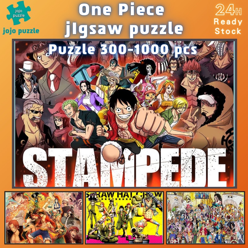 📣พร้อมส่ง📣【One Piece】จิ๊กซอว์-300-1000-ชิ้น-จิ๊กซอว์ไม้ 1000 ชิ้น-จิ๊กซอ-จิ๊กซอว์ 500 ชิ้น-jigsaw puzzle-40🧩จิ๊กซอว์ 1000 ชิ้น สำหรับ ผู้ใหญ่ ตัวต่อจิ๊กซอว์ จิ๊กซอว์ การ์ตูน