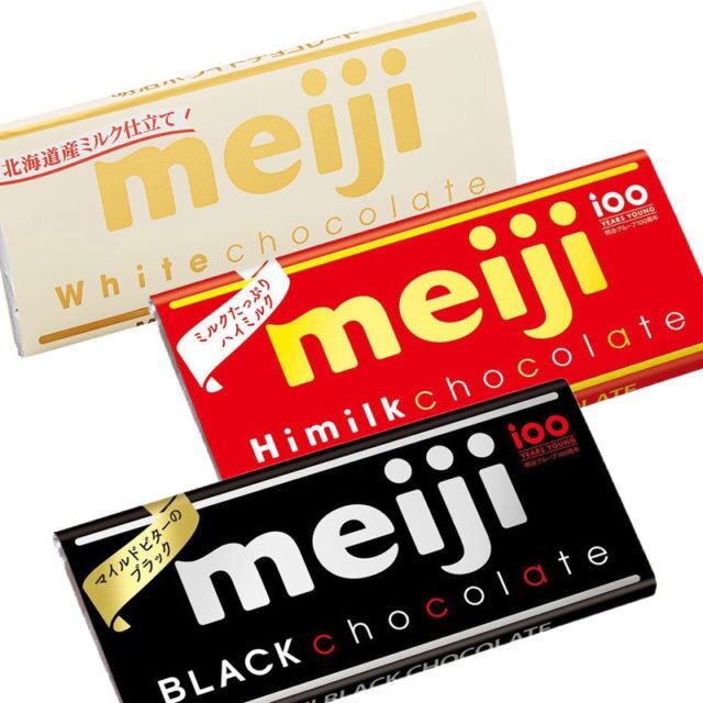 เมจิ ไฮ ช็อกโกแลตนมแท่ง Meiji Hi Milk Chocolate Bar 50g