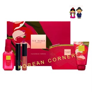 TED BAKER LONDON Handbag Beauty Set สเปรย์น้ำหอม ครีมทามือ ลิปกลอส มาสคาร่า พร้อมกระเป๋าสุดเก๋