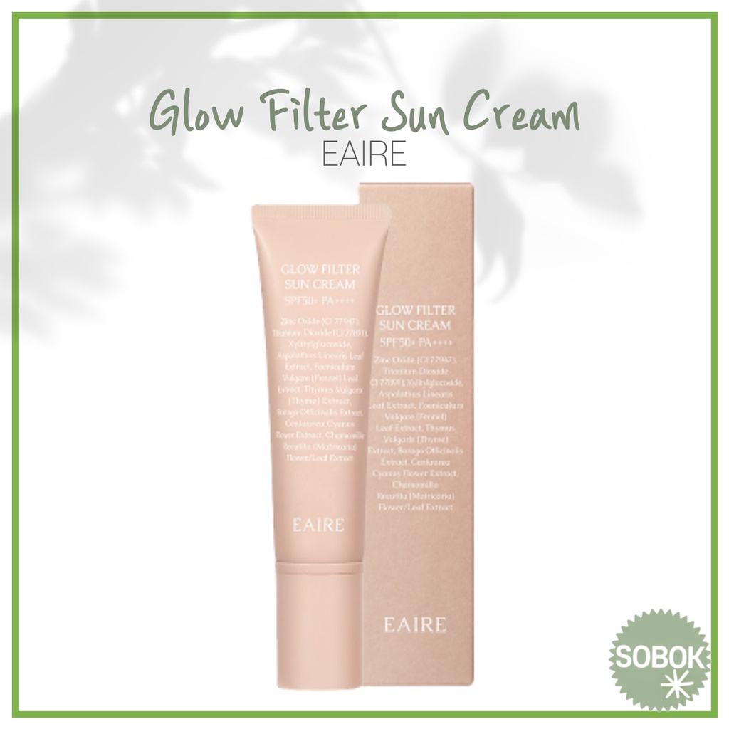 [EAIRE] SHUA IREH Glow Filter Sun Cream ครีมกันแดด ฟิลเตอร์เรืองแสง 50 มล. SHUAIREH