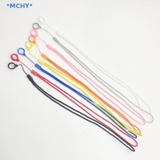 Mchy&gt; แหวนซิลิโคน แบบพกพา เชือกเส้นเล็ก ป้องกันการหล่น ใหม่