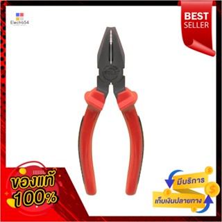 COMBINATION คีมปากจระเข้ SOLO NO.5116 6 นิ้ว สีแดง-ดำCOMBINATION PLIERS SOLO NO.5116 6" RED-BLACK