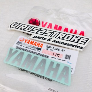 สติกเกอร์ตราสัญลักษณ์ 5BP-F153E-01 สําหรับติดกล่องเครื่องมือ เบาะนั่ง Yamaha RX King