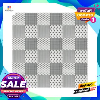 Dot ผ้าปูโต๊ะม้วนยาว Pvc Dot Line (ตัดขายเป็นเมตร) Srithai รุ่น P138 ขนาด 135 ซม. สีดำpvc Dot Line Long Roll Tablecloth