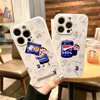 เคสโทรศัพท์มือถือแบบนิ่ม ลายการ์ตูนชินจัง MF089FF สําหรับ OPPO A17 A16 A15 A15S A3S A12E A5S A7 A12 A31 A53 A33 A9 A5 2020 A54 A55 A57 2022 A77 A77S A76 A96 A92 A52 A93 A94 A95 4G A74 5G