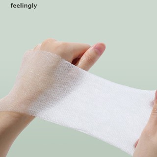 {FEEL} ผ้ากอซยืดหยุ่น สําหรับแต่งหน้า 200 ชิ้น {feelingly}