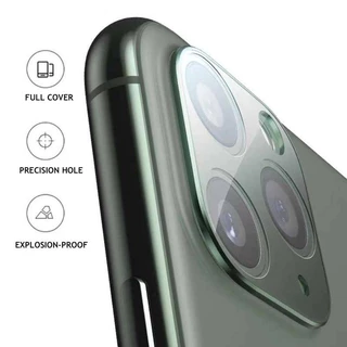 ฟิล์มกระจกนิรภัยกันรอยหน้าจอ ป้องกันเลนส์กล้อง ด้านหลัง หลากสี สําหรับ iPhone 11 Pro Max 11 11Pro 11Promax