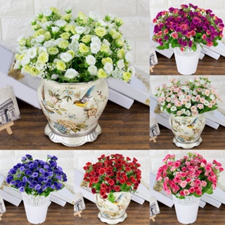 【AG】1 Bouquet Artificial Fake Rose Flower Plant Home Party Decor Photo Props