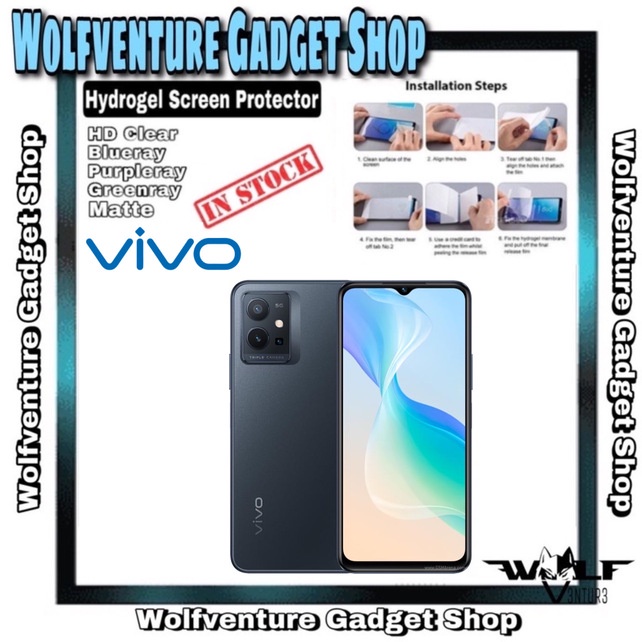 Vivo X80/X80 Pro/X90/X90 Lite/X90 Pro/X90 Pro+ ฟิล์มกันรอยหน้าจอ Hydrogel