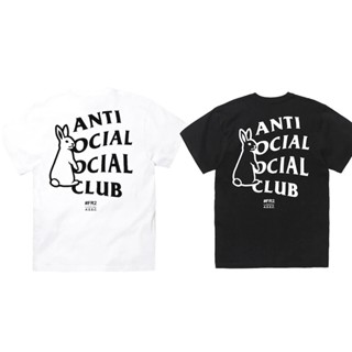 ANTI SOCIAL SOCIAL CLUB X FR2 RABBIT ICON TEEเสื้อยืดแขนสั้น_04