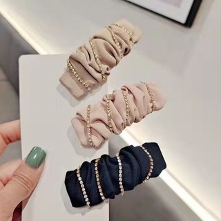 สินค้าใหม่ กิ๊บติดผมหน้าม้า แต่งจับจีบ แต่งพลอยเทียม สําหรับผู้หญิง 2023