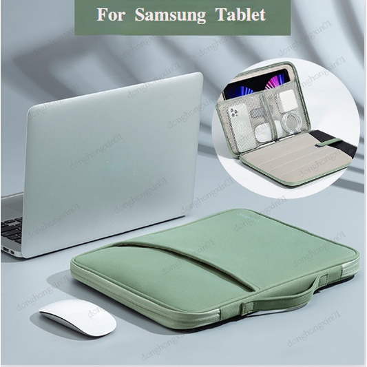 ใหม่ กระเป๋าแท็บเล็ต กันกระแทก สําหรับ Samsung Galaxy Tab S7 S8 PLUS 12.4 Galaxy Tab FE 12.4 S7 S8 11 นิ้ว
