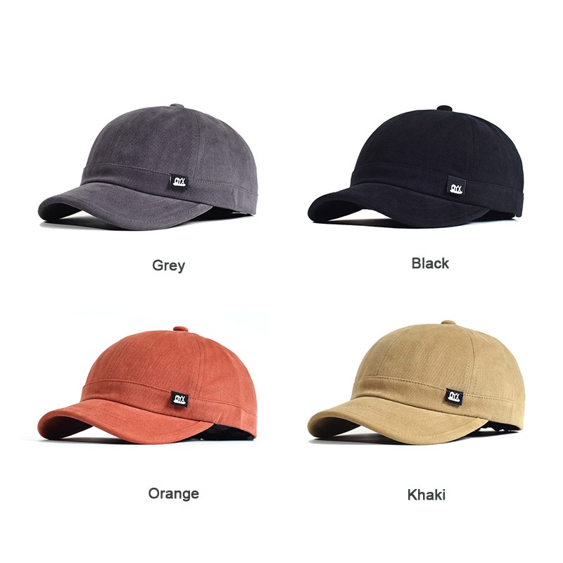 HANLU หมวกแฟชั่น หมวกปีกสั้น สไตล์ญี่ปุ่น มี 4 สี พร้อมส่ง ราคา ถูกที่สุด ดีลบีเคเค แกลเลอรีภาพที่ 2