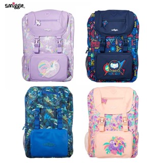 SMIGGLE กระเป๋าเป้ สะพายหลัง พับ สว่าง ด้านข้าง