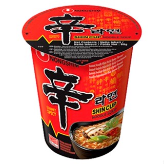 นงชิม INSTANT ชินราเมียนบะหมี่ถ้วย 68ก.NONGSHIMNOODLE SMALL CUP68G.