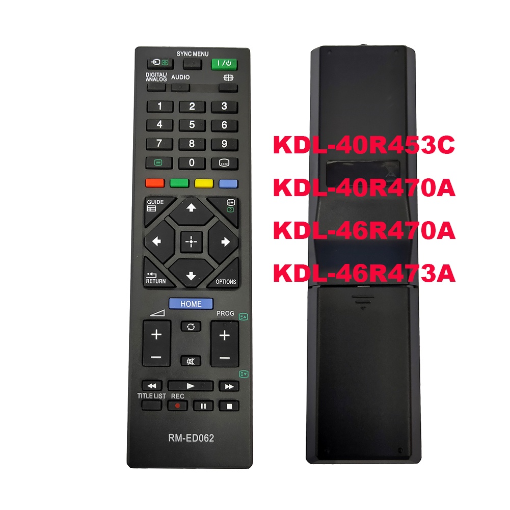 รีโมทคอนโทรลใหม่สําหรับ Sony RM ED062 RM-ED062LCD TV KDL-32R433B KDL-32R503C KDL-32RD303 KDL-32RD433