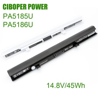 CP แบตเตอรี่ของแท้ PA5185U PA5185U-1BRS PA5186U PA5184U 14.8V 45Wh สำหรับ L50-B C55-B5200 C50-B-14D L55-B5267 C50-B-17K