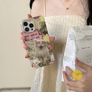 For เคสไอโฟน 14 Pro Max [Cute Cat IMD] เคส Phone Case For iPhone 14 Pro Max Plus 13 12 Mini 11 X XS Max XR SE 8 7 For เคสไอโฟน11 Ins Korean Style Retro Classic Couple Shockproof Protective TPU Cover Shell