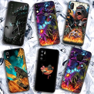 เคสโทรศัพท์ซิลิโคน ลาย Godzilla สําหรับ Redmi 8A 9A 9C 9T 9C NFC 10X 10 10C